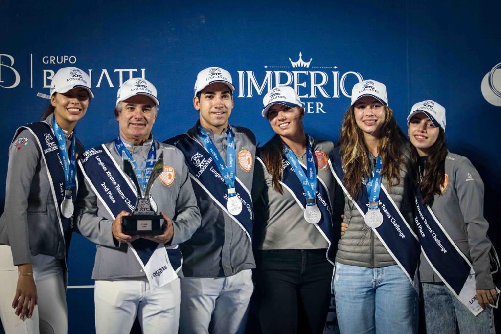 Campeã do ranking, a equipe Imperium repete a dose e vence também o playoff do Longines XTC 2021 no DTC