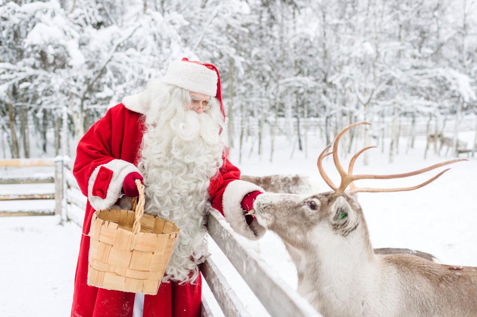 Finlândia brasileira apresenta Papai Noel e árvore de Natal daquela cultura