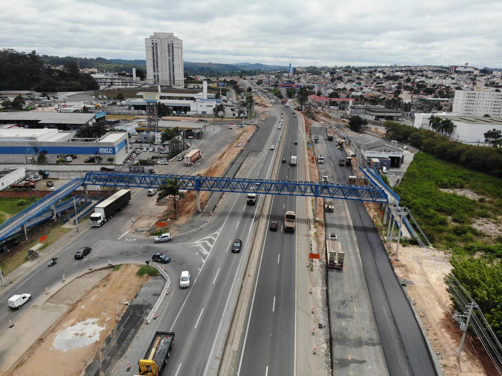 Rota das Bandeiras faz alteração no acesso à região da Ceasa, em Jundiaí, a partir desta quarta-feira (8/12)