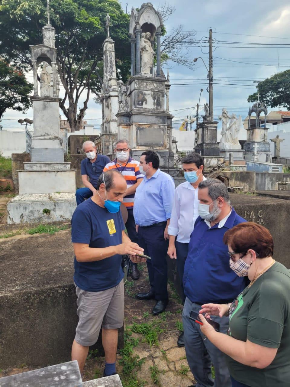 Itatiba estuda obras de requalificação do Cemitério do Santíssimo e Coreto da Praça da Bandeira