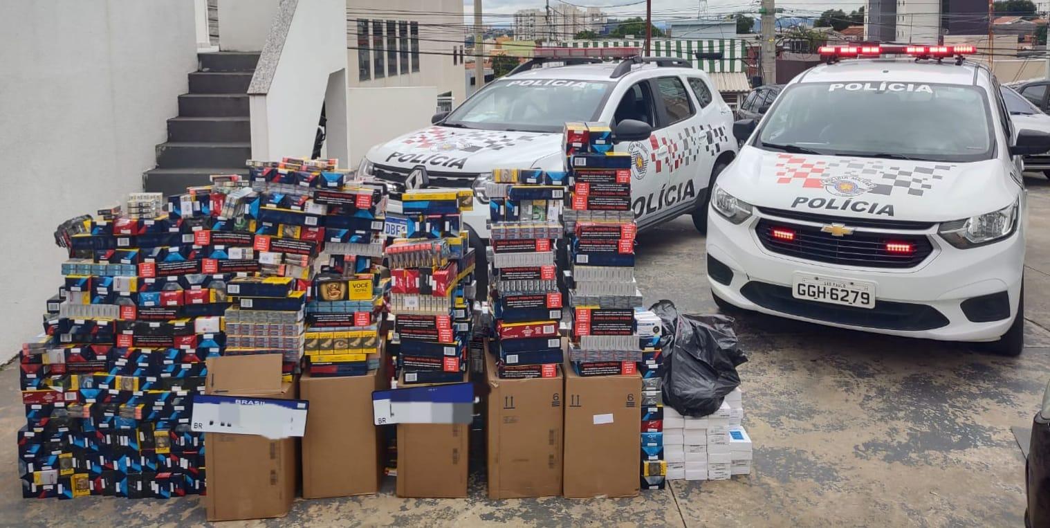 Polícia Militar prende dois indivíduos e recupera carga roubada
