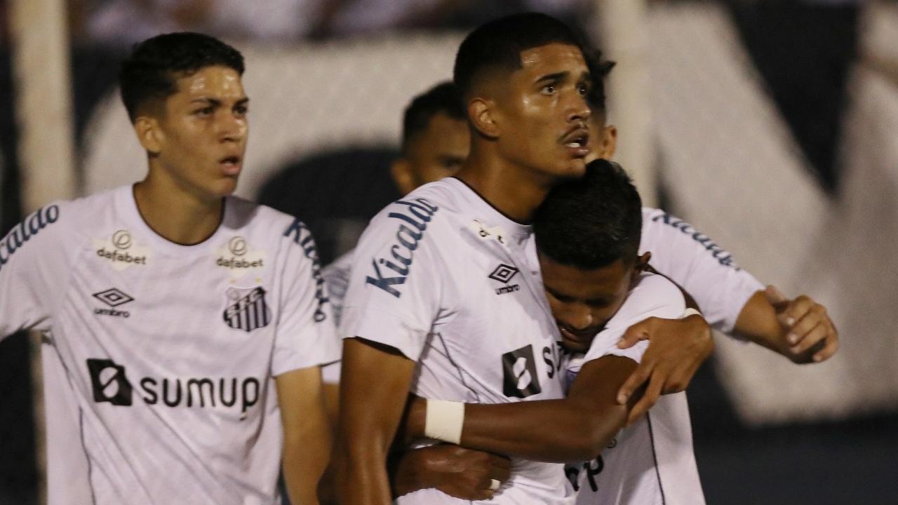 Santos se impõe, vence o América-MG com facilidade e está na final da Copinha