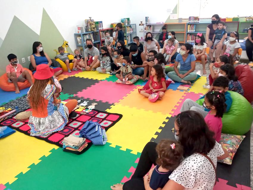 Biblioteca Infantil recebe ‘Contação de Histórias’