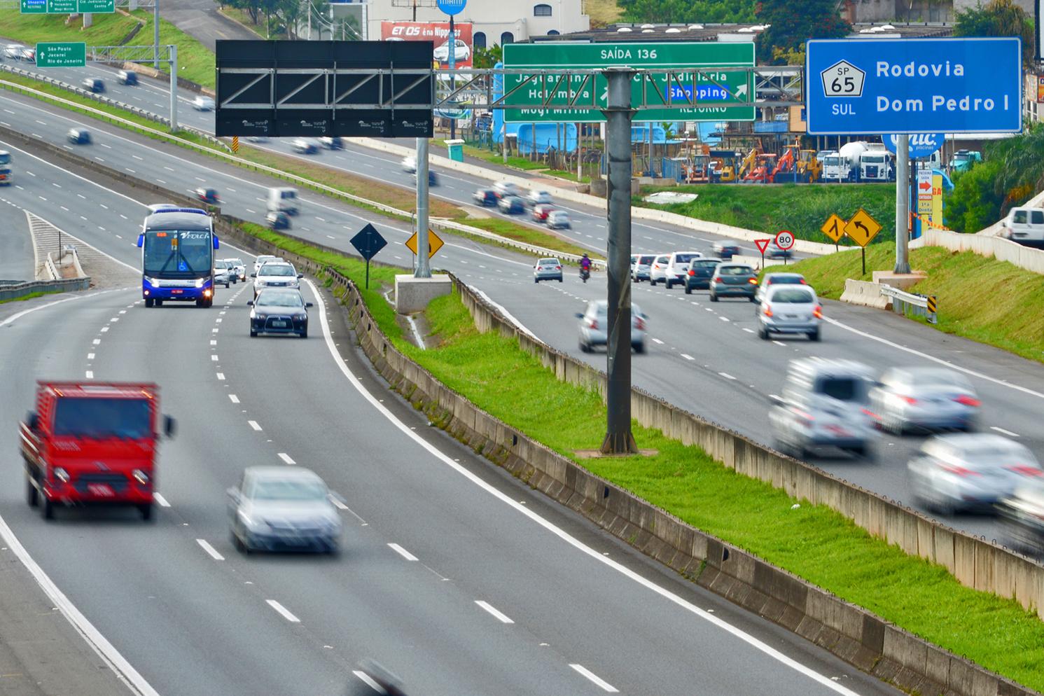 Corredor Dom Pedro de rodovias tem movimento recorde durante o Carnaval