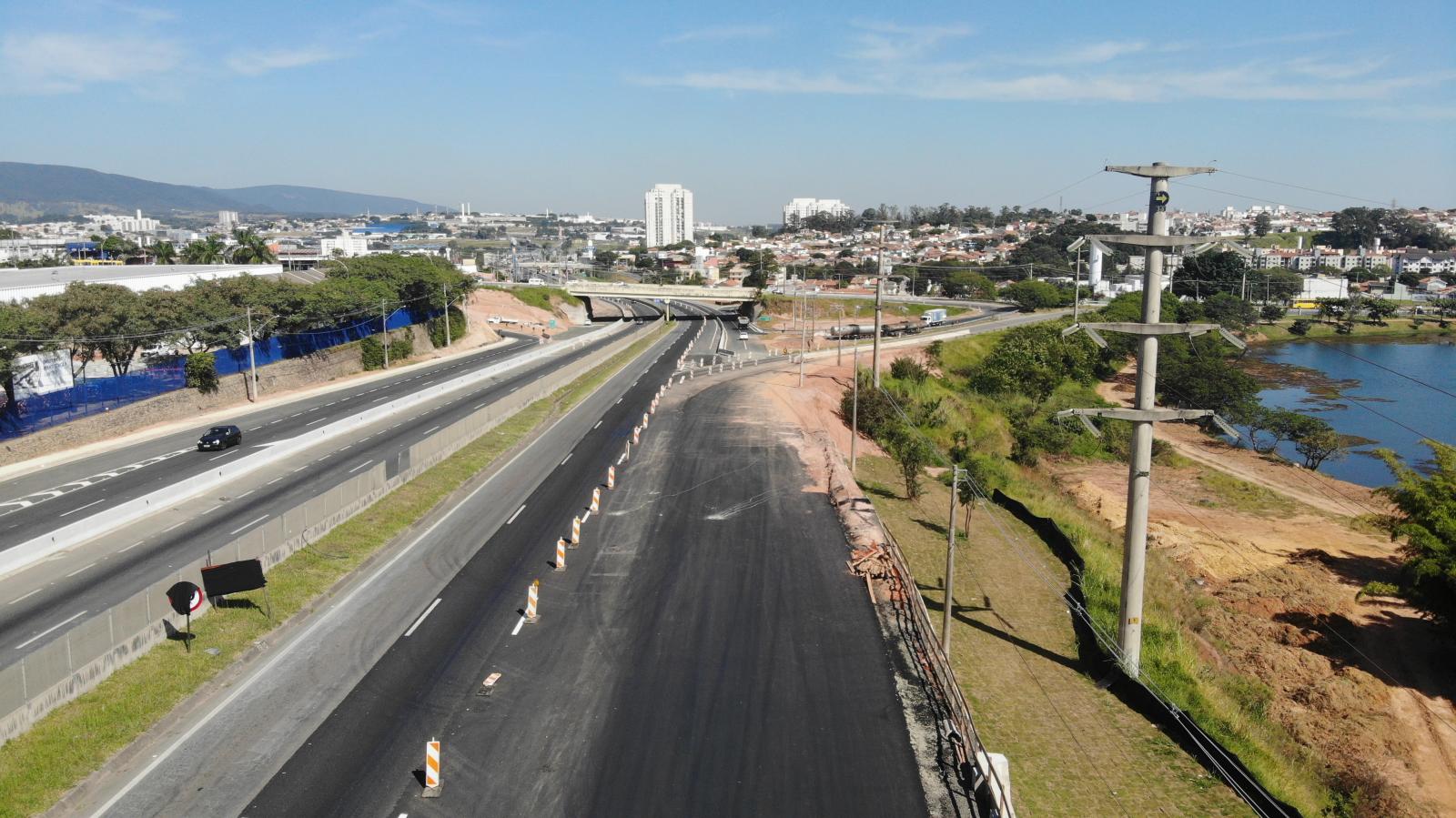 Acesso da João Cereser (SP-360) para a Geraldo Dias (SP-332), em Jundiaí, será antecipado em 200 metros