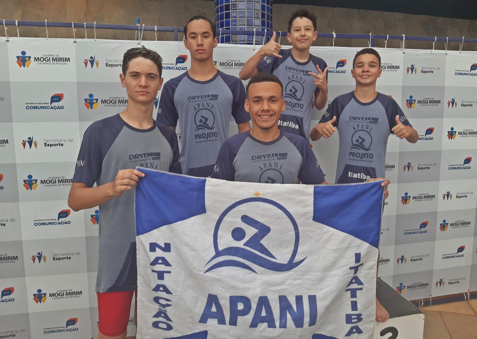 Apan garante bons resultados no Torneio de Natação em Mogi Mirim