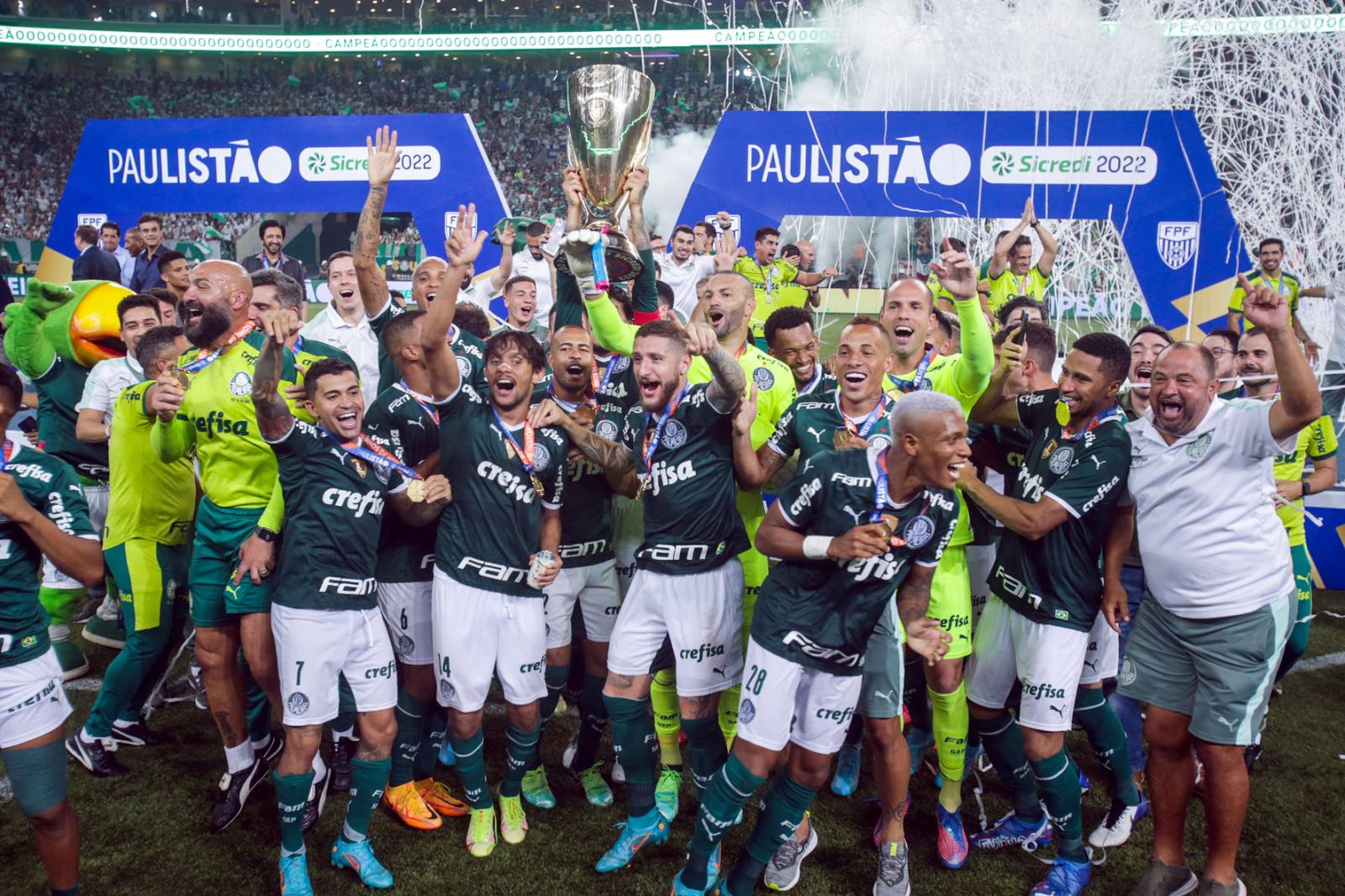 Campeão Palmeiras domina a seleção do Paulistão, com cinco jogadores