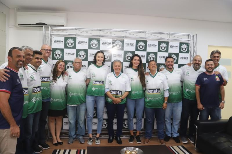 Prefeitura anuncia lançamento da equipe feminina Vôlei Vinhedo