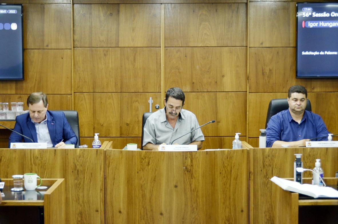 Três projetos de lei são aprovados por unanimidade