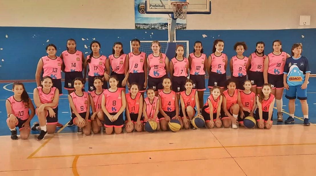 Basquete feminino Sub-11 e Sub-12 da PMI estreiam em Festival da ARB