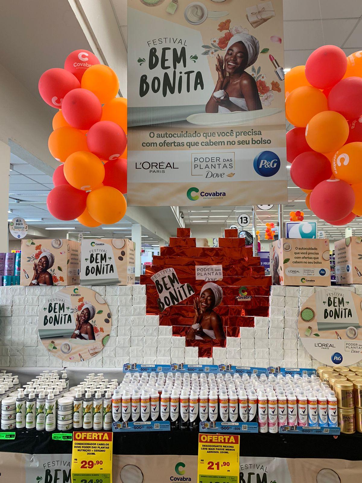 Dia das Mães: Covabra faz festival “Bem Bonita” com descontos de  até 40% em produtos de beleza