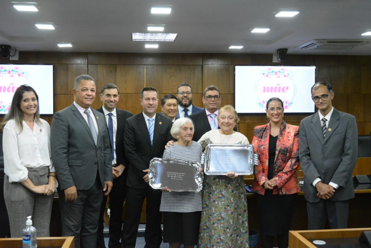 Nair Pereira Panacci e Nadir Ribeiro são homenageadas em Sessão Solene na Câmara