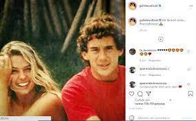 'Para sempre', diz Adriane Galisteu em homenagem aos 28 anos da morte de Senna