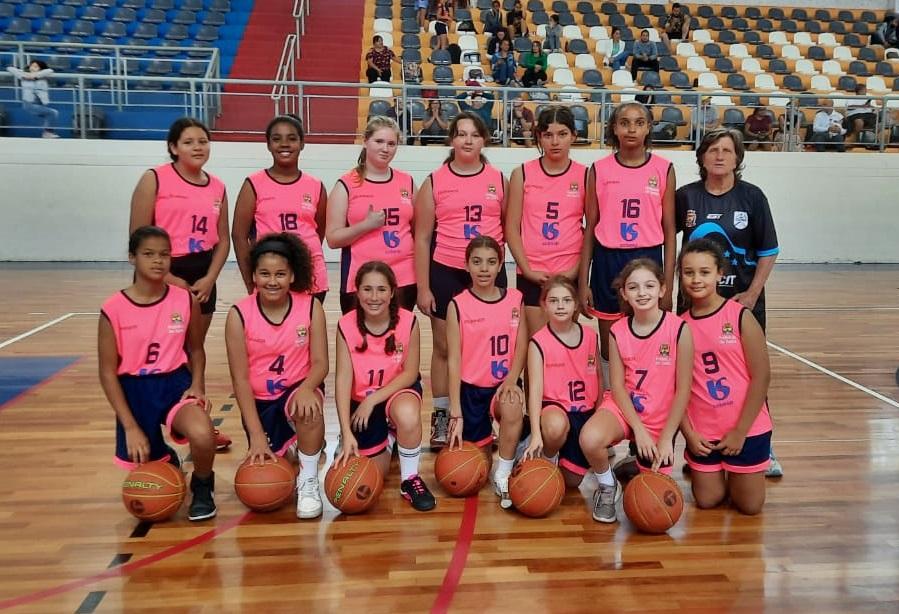 Equipes de basquete feminino Sub-11 e Sub-12 da PMI vencem na ARB