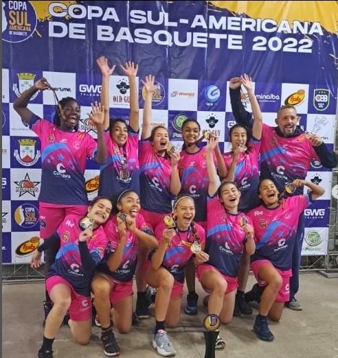 Basquete Feminino de Itatiba é campeão invicto da Copa Sul-Americana