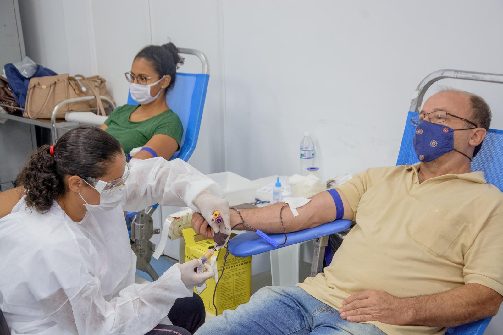 Neste sábado tem doação de sangue no SUS