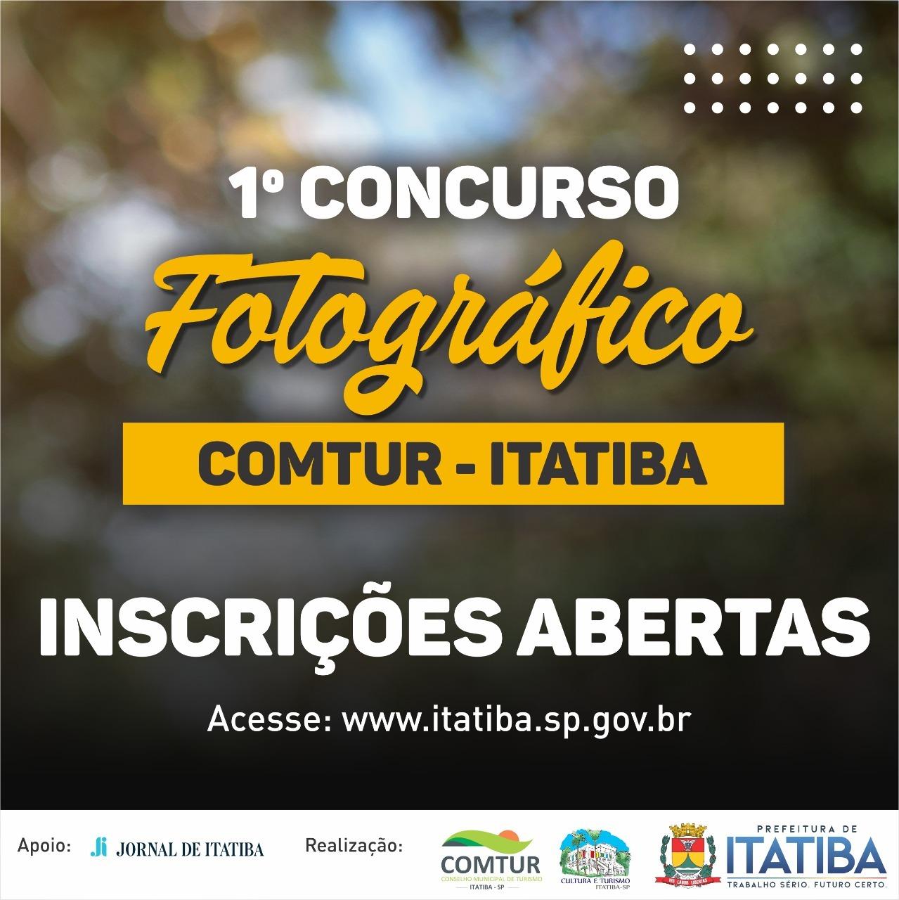  Inscrições para Concurso Fotográfico Comtur - Itatiba terminam nesta quarta (31/08)