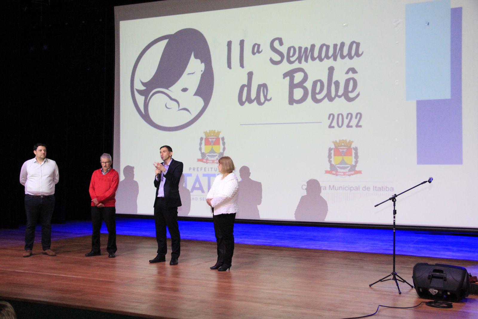 Prefeitura de Itatiba realiza abertura da Semana do Bebê