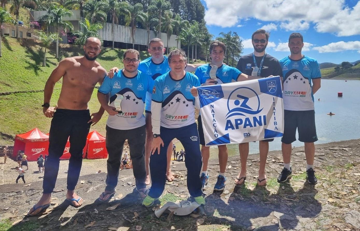 Apan Itatibense participa do Circuito de Maratonas Aquáticas em Paraibuna