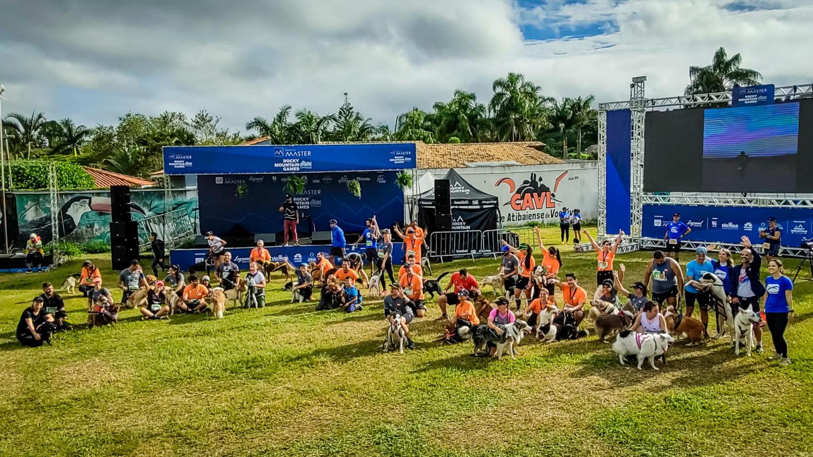 Canicross do Banco Master Rocky Mountain Games baterá recorde em Campos do Jordão