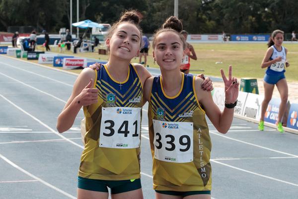 Gêmeas Ana e Helena Mees Valério são atração do Brasil no Sul-Americano Sub-18 