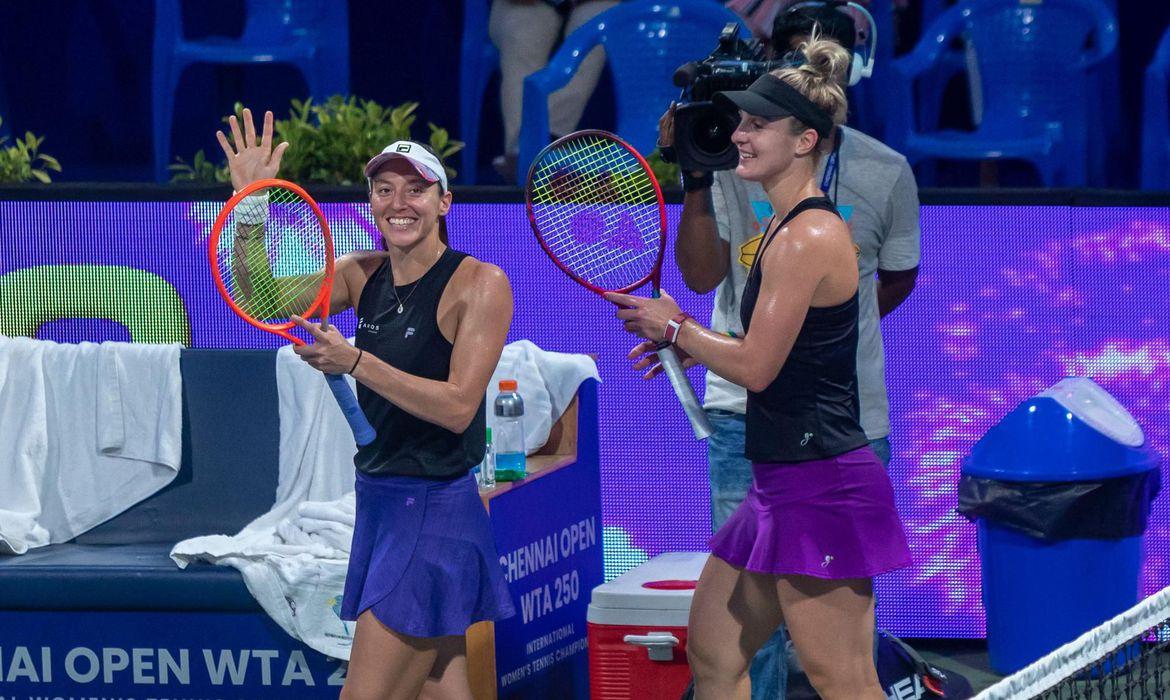 Luisa Stefani se classifica à final de duplas de WTA 250 na Índia