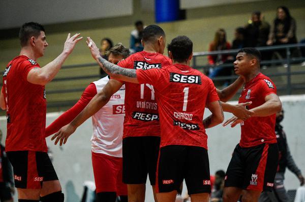 Sesi/SP vence a primeira nas semifinais do Paulista masculino