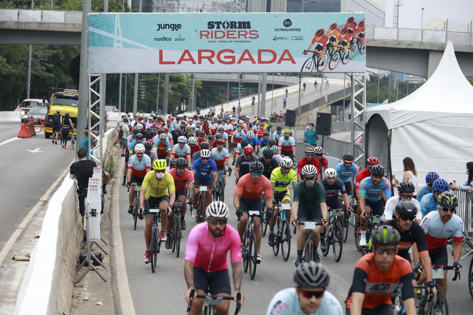 Storm Riders, corrida de bike na Marginal Pinheiros, tem segunda edição em novembro