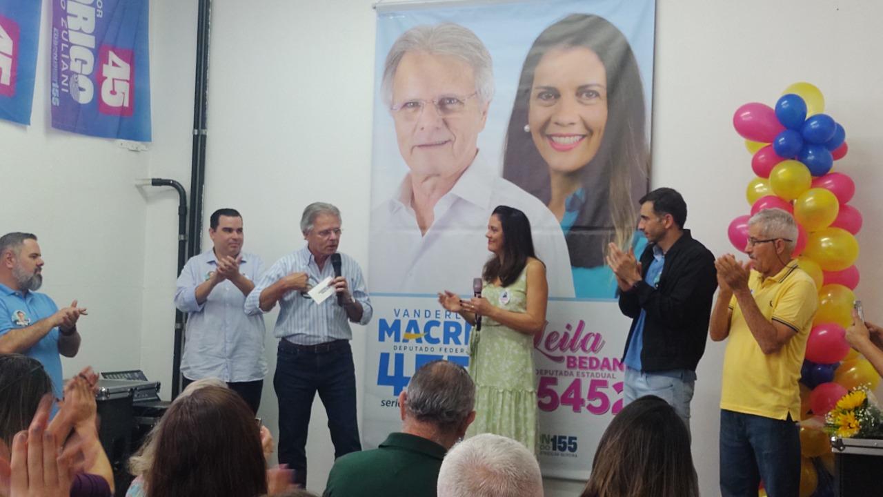 ‘Vontade é o que não falta’, diz Leila Bedani em inauguração de seu comitê