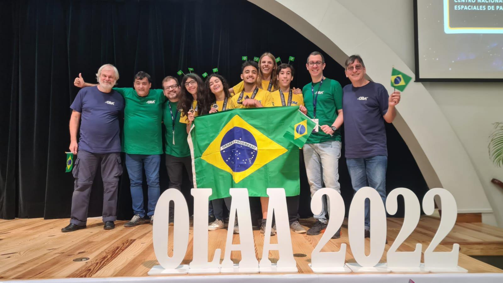 Estudantes brasileiros trazem cinco medalhas de ouro para o País