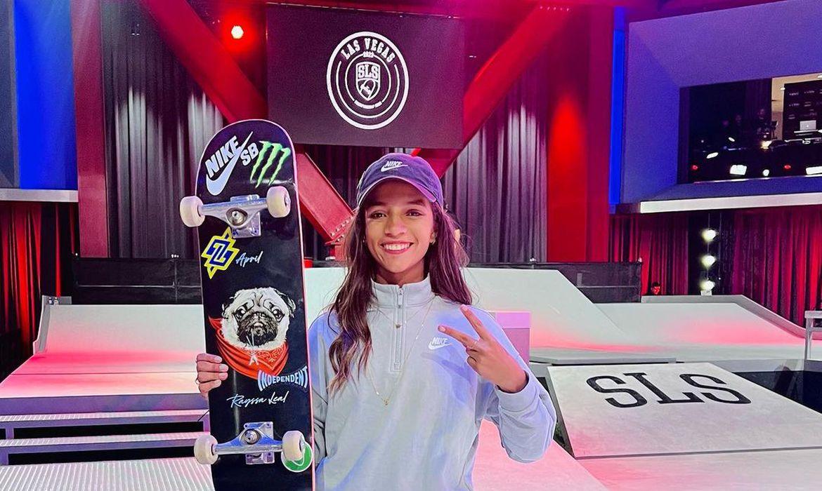 Rayssa Leal fatura título na etapa Las Vegas da Liga Mundial de skate