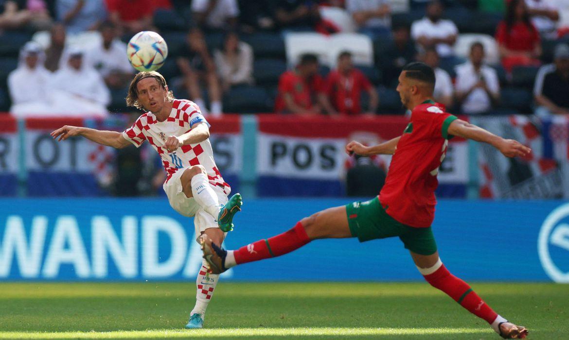 Atual vice mundial, Croácia estreia sem gols contra Marrocos na Copa