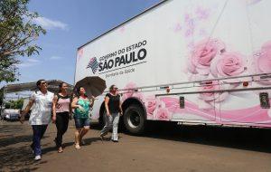 Carretas de Mamografias do Governo de SP passam por oito cidades em novembro