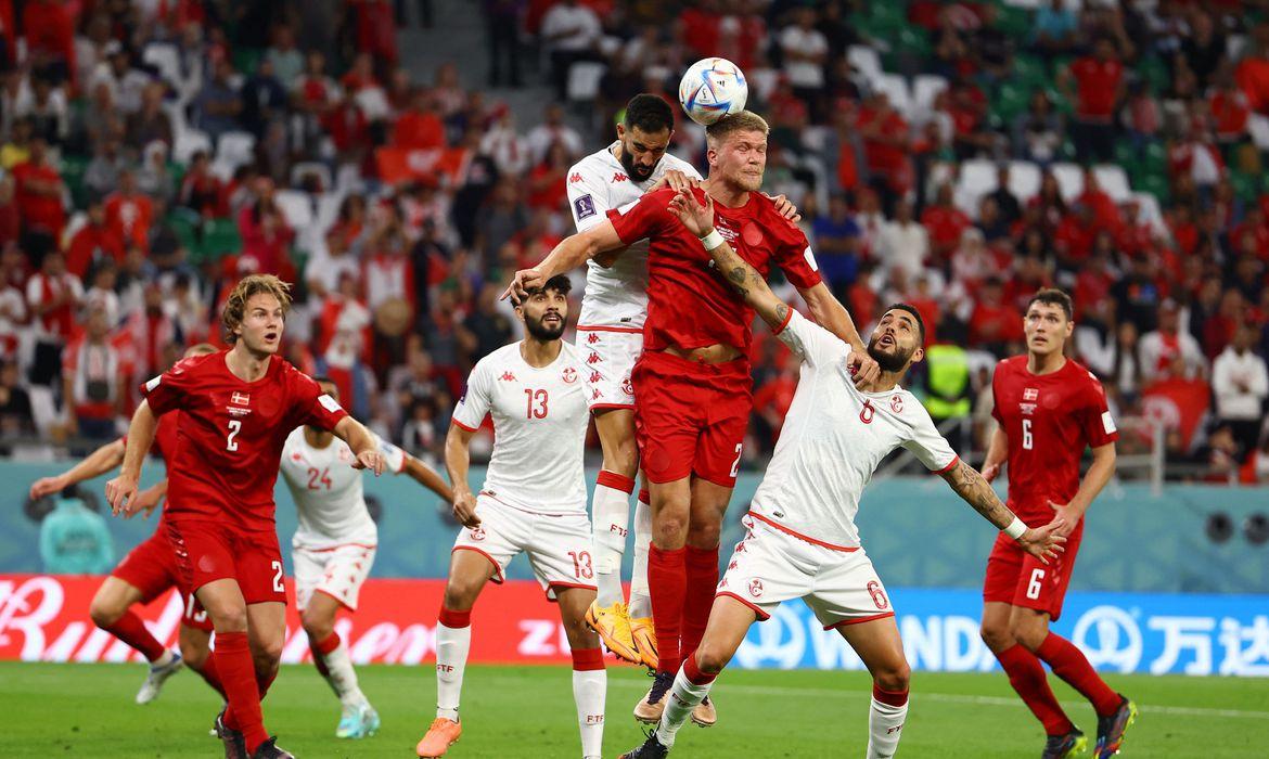 Copa: Dinamarca e Tunísia não saem do 0 a 0 na estreia pelo Grupo D