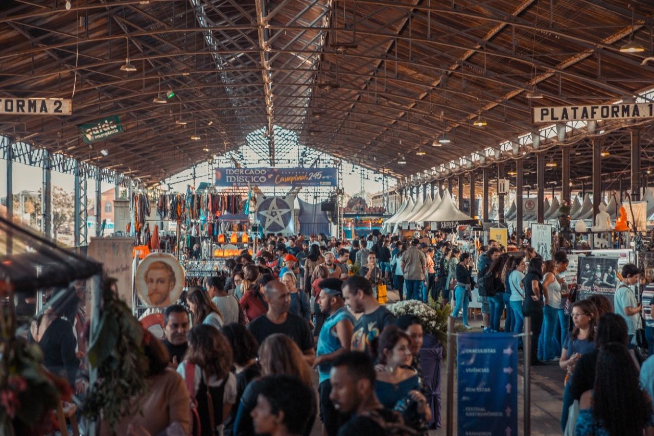 Estação Cultura recebe o Mercado Místico no sábado e domingo, 12 e 13/11 em Campinas