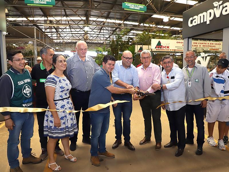 Mercado de Flores da Ceasa inaugura Espaço Sensorial Romeu Sassaki