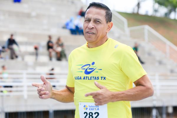 Renato Deodato disputa os 800 m e faz campanha para a doação de órgãos 