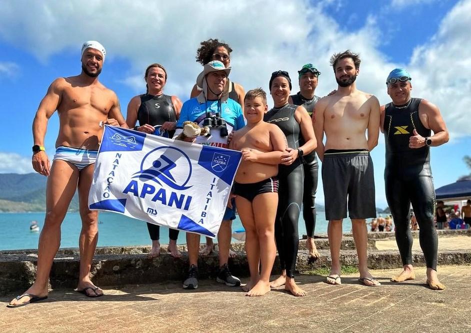 Apan participa de Circuito de Maratonas Aquáticas em Ilhabela