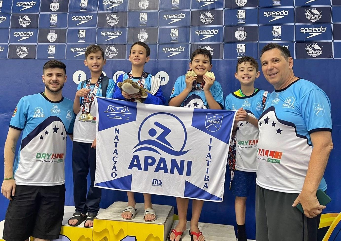 Nadadores da Apan Itatibense conquistam bons resultados na Super Copa SP
