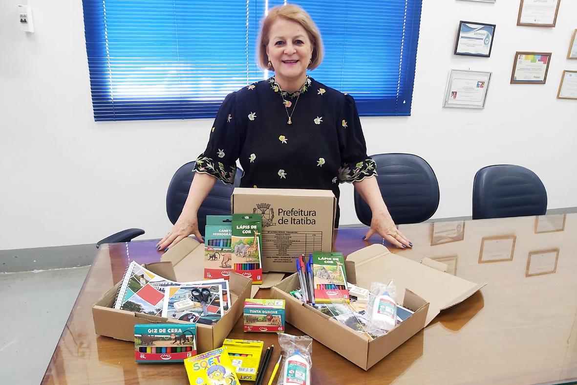 Prefeitura de Itatiba investe quase R$ 500 mil em 13 mil kits escolares