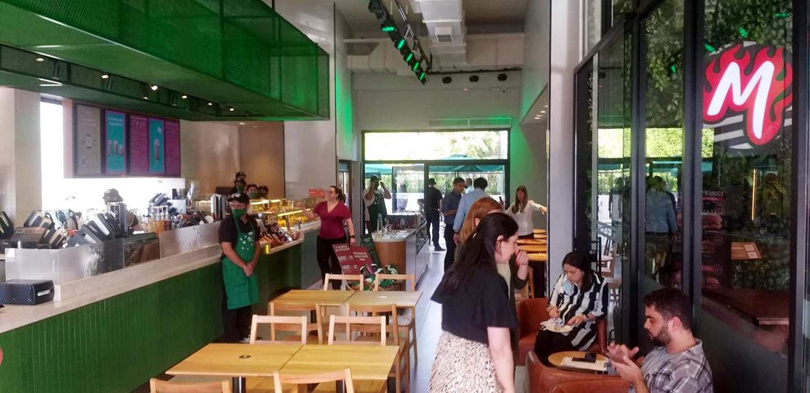 ‘Starbucks’ e ‘Mania de Churrasco’ já atendem no Complexo Comercial Morro Azul