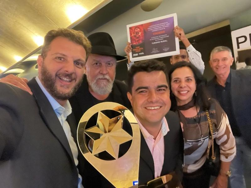 Vinhedo conquista prêmio inédito Top Destinos Turísticos na categoria Turismo Rural