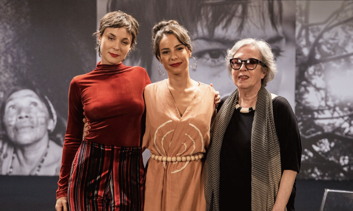 Andréia Horta recebe Gláucia Camargos e Juliana Lohmann em episódio inédito de