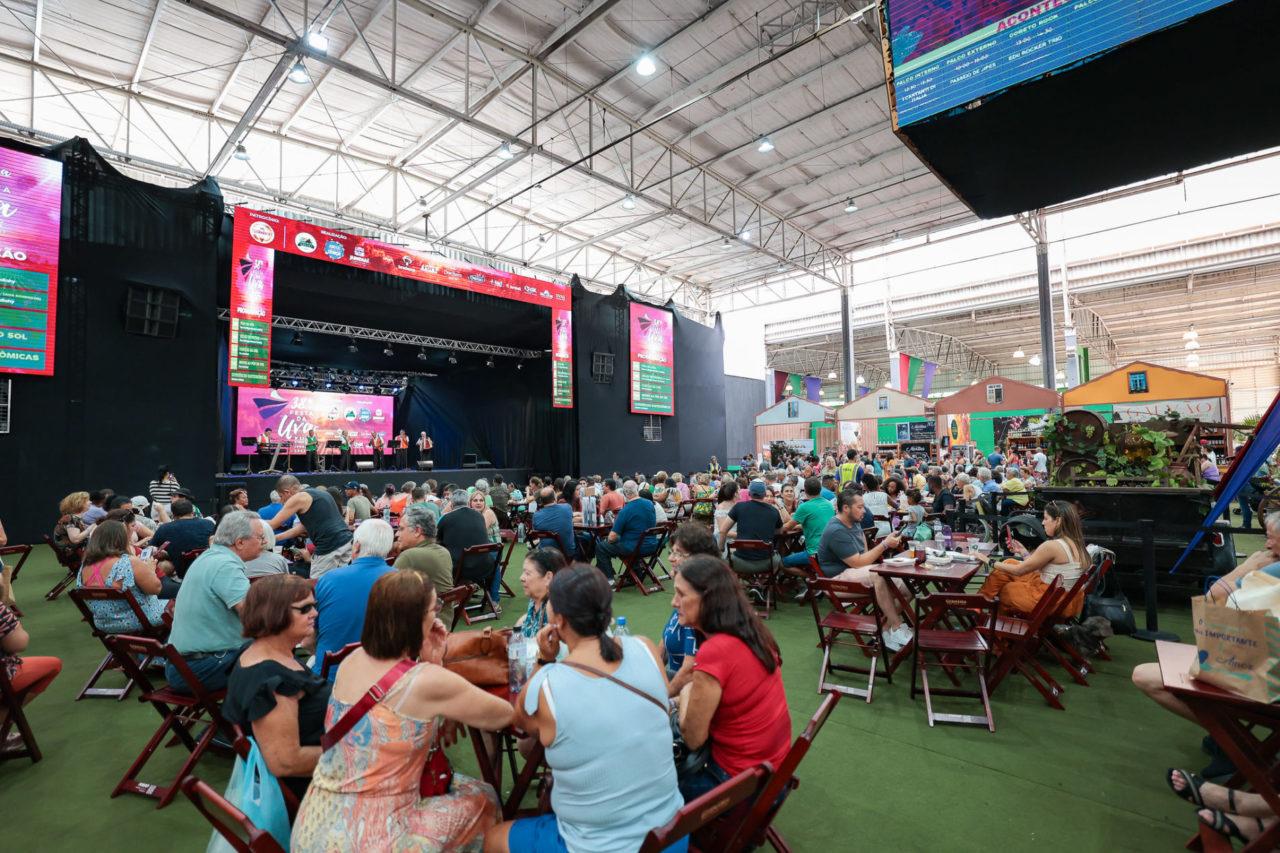 Festa da Uva mantém ótima média de público e chega aos 167 mil visitantes