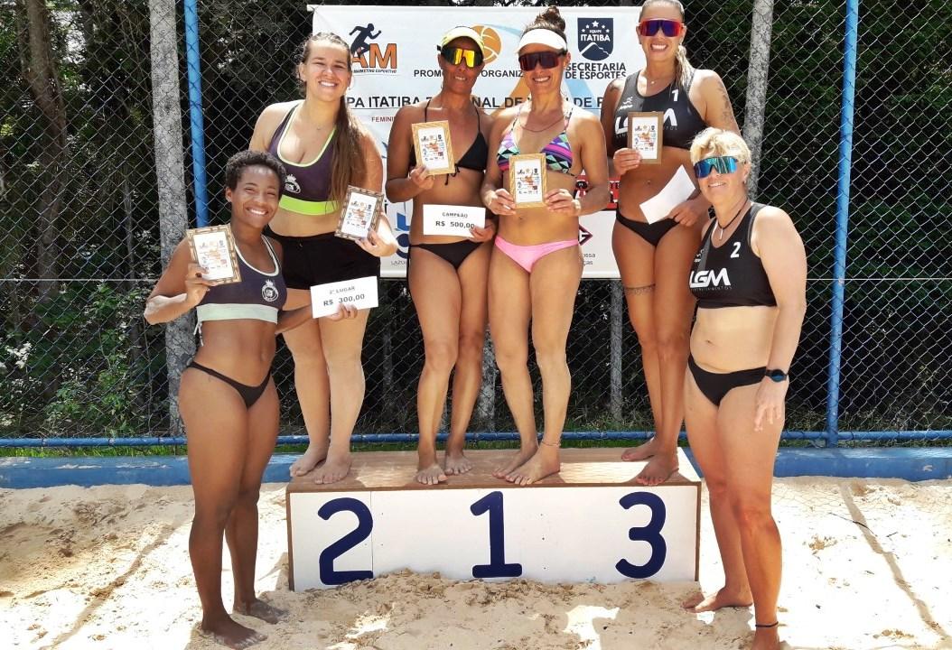 Marli e Aninha vencem a 2ª Copa Itatiba Regional de Vôlei de Praia