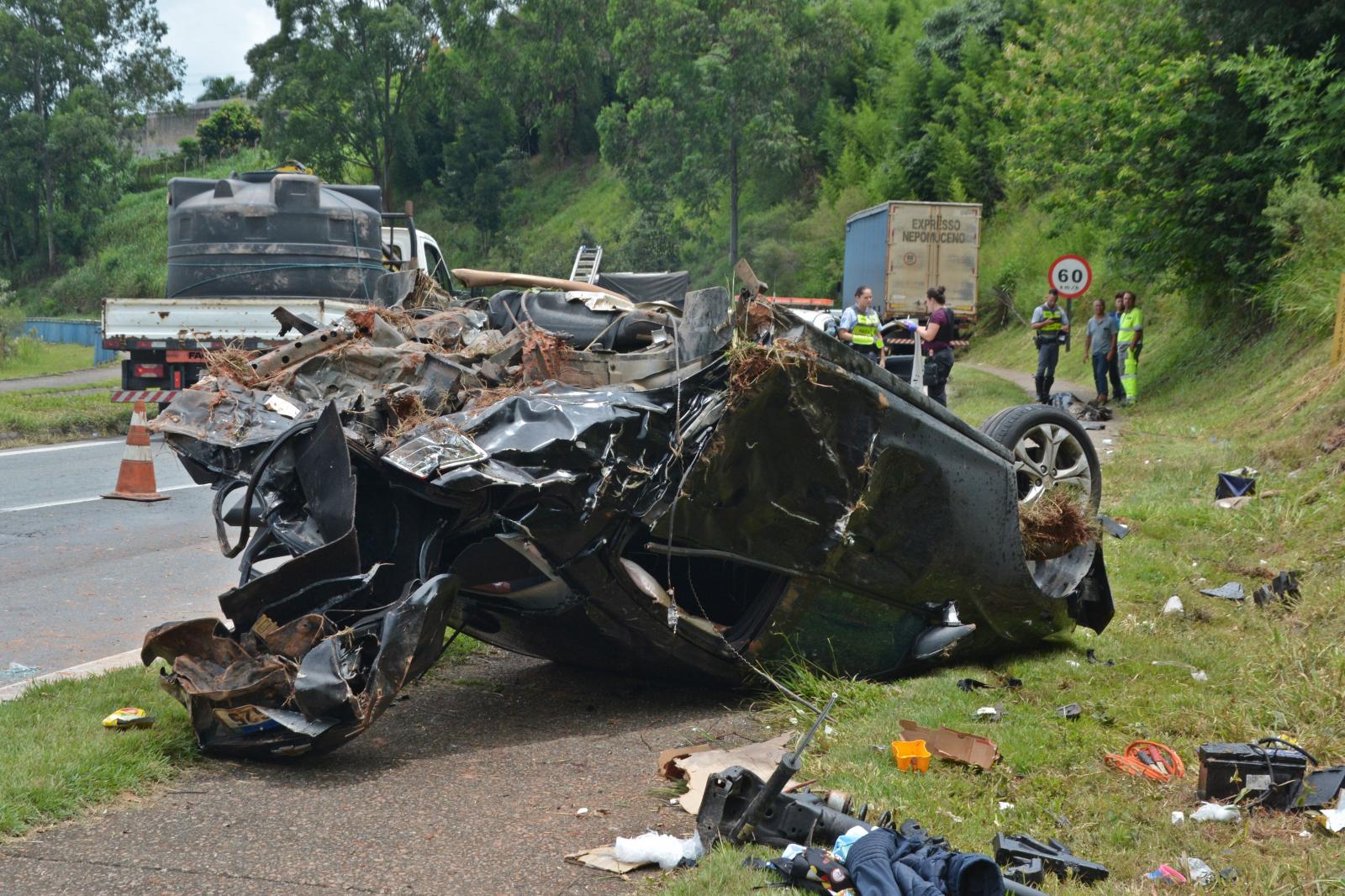 Acidentes distintos deixam duas mortes em rodovias de Itatiba