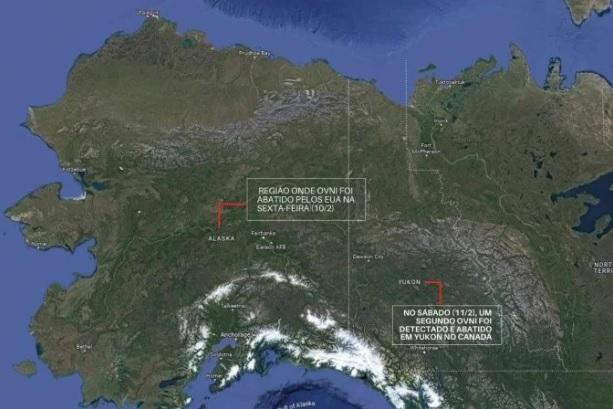 Jato dos EUA abate novo OVNI que sobrevoava o norte do Canadá, diz Trudeau