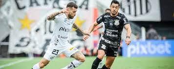 Santos e Corinthians ficam no empate por 2 a 2 na Vila Belmiro