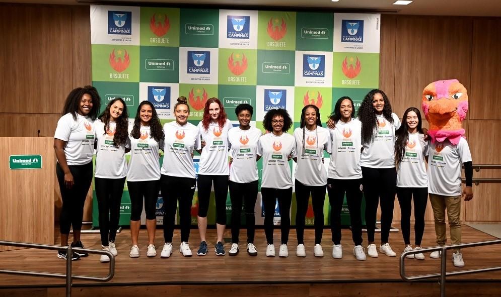 Time feminino de basquete de Campinas renova patrocínios para a temporada 2023/24