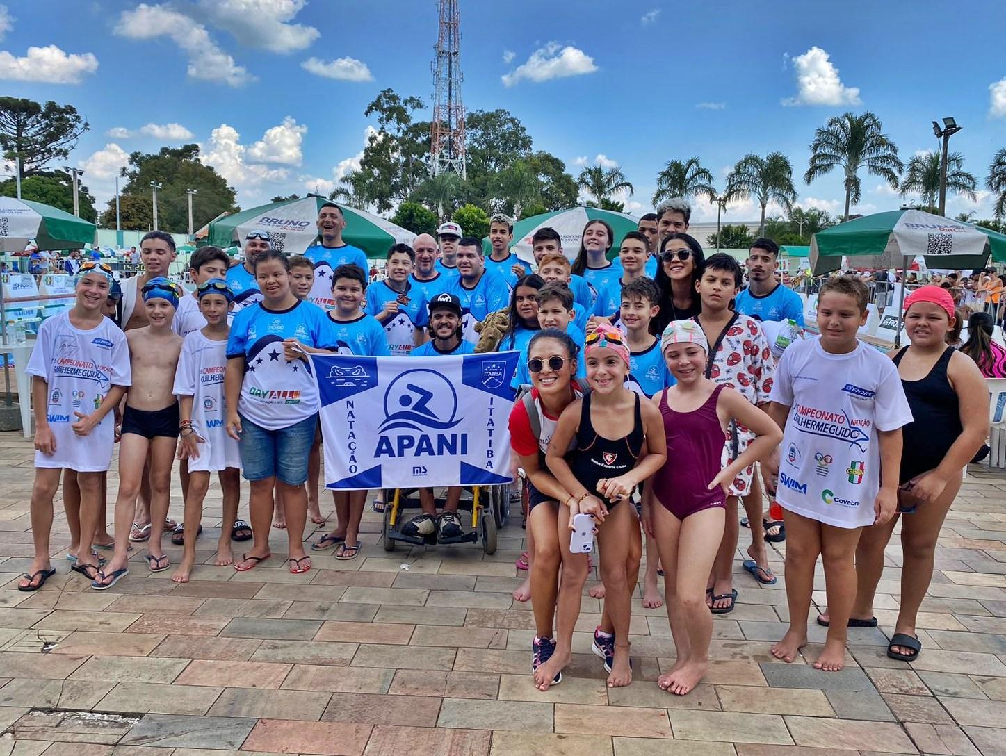 Apan Itatibense participa do 7º Campeonato “Guilherme Guido” de Natação